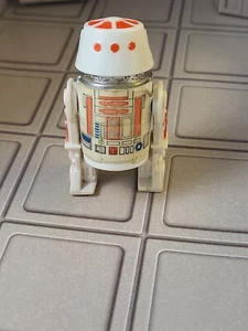 R5-D4 Star Wars 1978 Vintage Kenner Action Figure ORIGINAL Sticker Head Clicks - Picture 1 of 12