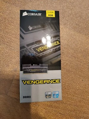 CORSAIR Vengeance 4GB DDR3 1600 (PC3 12800) CMZ4GX3M1A1600C Desktop RAM Memory - Image 1 of 2