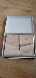 Calvin Klein Damen Socken 3 Paar One Sitze Beige Neu - Bild 1 von 5