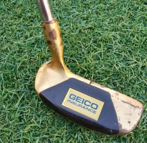 GEICO INSURANCE COMPANY MATZIE PUTTER 36" RH STEEL SHAFT - RARE FIND! - Picture 1 of 15