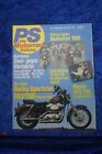 Ps Motorrad Zeitung 11/85 Harley Sportster 883 1100 Honda Ns 400 Vf 500 Yamaha
