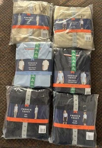 2 PACK French Toast Girls & Boys Polo Uniform Shirt, Skorts, Slacks CHOICES! - Picture 1 of 15