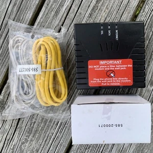 WESTELL Model 6100 ADSL2+ ProLine Modem Router G90-610018-20 DSL w/ Power Source - Picture 1 of 4