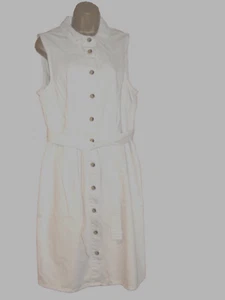 F&F CREAM DRESS SIZE 16 - Picture 1 of 7