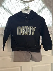 DKNY Boys Short Set New Size 4 - Picture 1 of 11