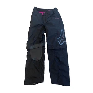 Fox Switch OTB Womens Black & Pink Motocross ATV Riding Pants Size 5/6 - Picture 1 of 15