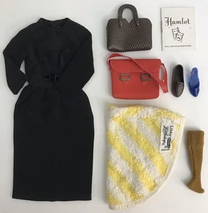 Vintage Remco Littlechap Accessories Black Dress, Towel, Handbags, Hamlet, Etc - Picture 1 of 17