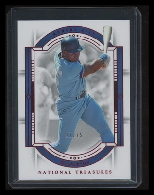 2024 Panini National Treasures Baseball Bo Jackson #No. 34 21/75 Foto 1 de 2