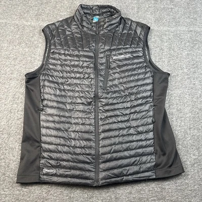 Eddie Bauer Puffer Vest Men Large Black Stormdown 800 First Ascent Down Packable - Image 1 of 4