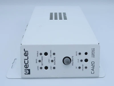 Ecler CA120 Compact Amplifier AV Integration Micro-Amplifier (Stereo) NO PSU - Image 1 of 4