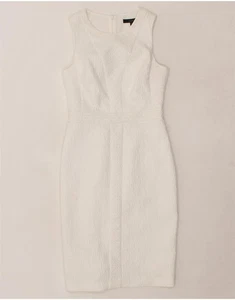 COAST Womens Sheath Dress UK 8 Small White Polyester DL10 - Picture 1 of 4