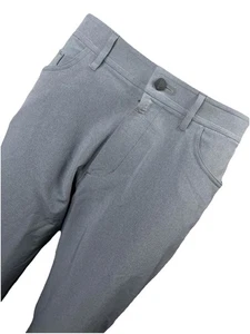 Public Rec Workday Pants Mens 34x29 Gray Straight Leg Stretch Performance Golf - Picture 1 of 10