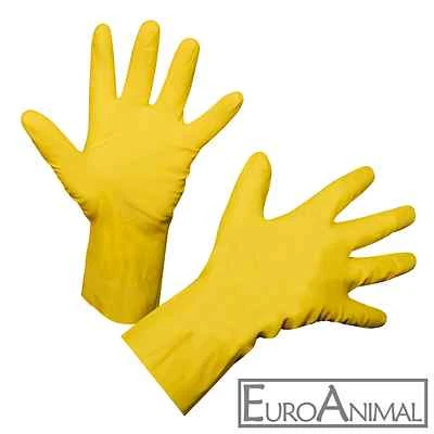 Latex Haushaltshandschuhe Protex Latexhandschuhe Putzhandschuhe Größe 7 - 10