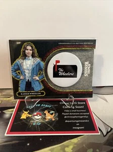 Stranger Things Upside Down, Karen Wheeler Button Pin Relic Card VP-KW - Picture 1 of 2
