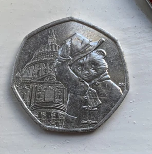 RARE, 2019 Paddington Bear at St. Pauls Cathedral (circulated) Coins - Picture 1 of 2