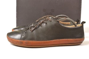 Vivobarefoot Handcut Bannister M Leather Black Shoes Sneakers 300036-01 Size 43 - Picture 1 of 14