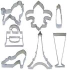 Parisienne Cookie Cutter Set Cake Cupcake Decorating Sugarpaste and Modelling