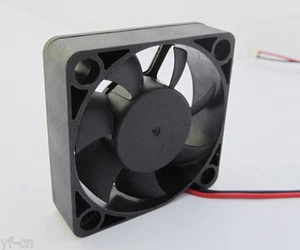10pcs Brushless DC Cooling Fan 50x50x15mm 5015 7 blades 5V 0.23A 2pin Connector - Afbeelding 1 van 3