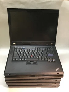 LOT OF 5- Lenovo ThinkPad R61 15" Intel Celeron -BOOTS TO BIOS -MZ - Picture 1 of 5