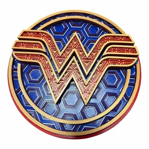 Arte de pared con mosaico de Wonder Woman - Decoración de cómics de DC impresa en 3D | Regalo para fanáticos de héroes - Imagen 1 de 3