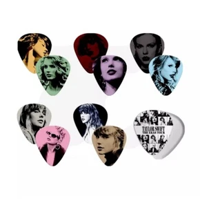 Taylor Swift Eras tour guitar Pick Coasters -5 Double Sided In Hand NIB - Picture 1 of 2