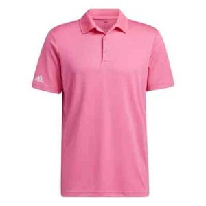 Herren Adidas Golf Herren rosa Performance Polo - klein - kostenloser Versand - Bild 1 von 2