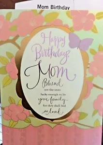 MOM GEBURTSTAG Karten XLSize, für MUTTER alles Gute zum Geburtstag, kostenloser Versand Markenzeichen 6M - Bild 1 von 19