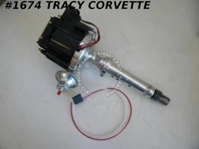 Chevrolet 1958-1965 nuevo tapa roja grande 348 409 distribuidor HEI con coleta  Foto 1 de 4