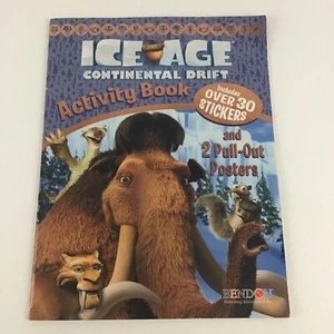 Ice Age Continental Drift Activity Book Stickers Pull Out Posters 2012 Bendon - Imagen 1 de 7