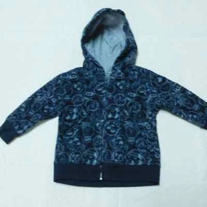 Garanimals Halloween Skull Fuzzy Jacket 12 M - Picture 1 of 4