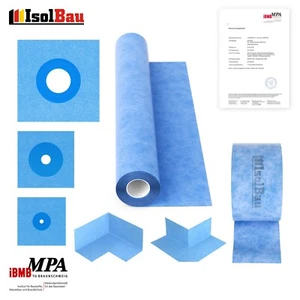 DichtSet Dichtband Dichtbahn Dichtecke Abdichtung Bad Dusche Flüssigfolie  - Bild 1 von 29