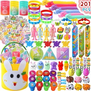 201 Pack Easter Eggs Fillers Assorted Fidget Toys for Kids with Easter Basket... - Picture 1 of 7