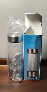 420ML Hydrogen-Rich Generator Alkaline Water Ionizer Bottle Portable Maker~NEW - Picture 1 of 5