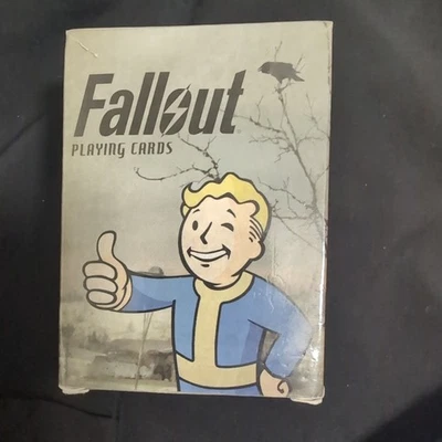 🔥🐸Fallout Vault-Tec Playing Cards (2018) Official Bethesda open box - Image 1 of 4