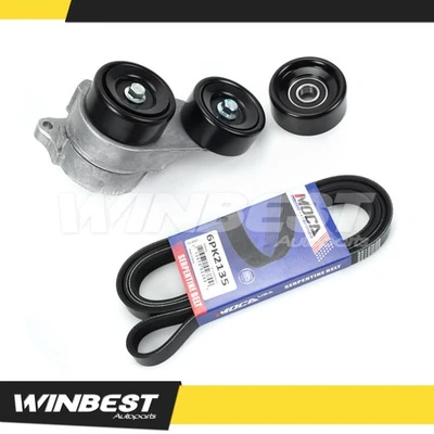 Kit de cinturón serpentino para Acura TL MDX ZDX Honda Accord Odyssey Pilot Ridgeline Foto 1 de 4