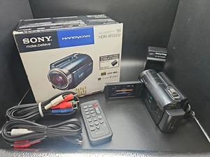 Sony HDR-XR350V Handycam Video Camcorder Black w/ Battery Charger EUC - Picture 1 of 4