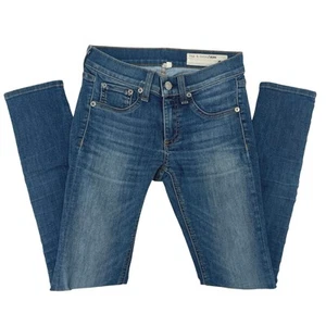 rag & bone The Capri Skinny Jeans Rae Damen 24 blau stretchig - Bild 1 von 7