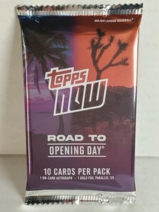 2025 MLB Topps NOW Road To Opening Day Autograph Collector Pack - SEALED - Picture 1 of 7