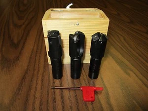 3pcs/set Little Index Hogger Mills 1" dia. 3/4" shank Part# 506-SM-031--New - Picture 1 of 3