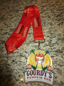 Gourdy's Pumpkin Run Race 2020 Running Finisher Marathon Medal - Picture 1 of 2