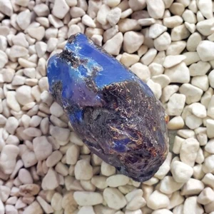 74 gramos ámbar azul Sumatra áspero #175 - Imagen 1 de 8