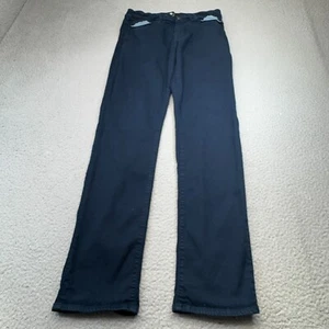 7 For All Mankind Jeans Men 32x32 Blue Slimmy Luxe Sport Stretch Straight Tag 34 - Picture 1 of 15
