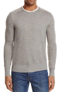 The Mens Store Space Dyed Sweater Cotton Acrylic Linen Olive Gray Size XL - Picture 1 of 1