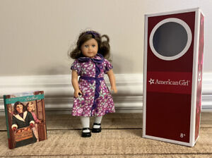 NOB American Girl Collection 6.5" Mini RUTHIE Doll Gray Eyes Box & Book; Retired