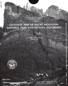 USGS Geologic Map: Rocky Mountain National Park and Vicinity, Colorado - Picture 1 of 3