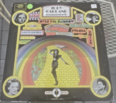 judy garland vinyl record 1974 Concert 2 Record Set Special Collectors Edition  - Изображение 1 из 4