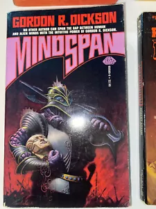 Vintage Paperback Lot #38 Gordon R Dickson Mind Span BAEN Books 1986 - Imagen 1 de 1