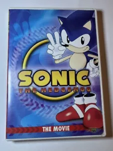 Sonic The Hedgehog The Movie DVD + Insert. Cartoon Sega, ADV Tested - See Desc - Foto 1 di 24