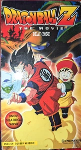 Dragon Ball Z : The Movie DEAD ZONE VHS uncut theatrical version English dubbed - Foto 1 di 2
