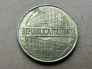 1996 Italy 200 lire Coin Academy of Finance Commem #W36 - Picture 1 of 2